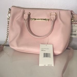 Pink crossbody purse